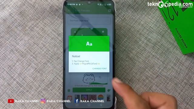 Cara Ganti Font Tanpa Ubah Bahasa di HP Infinix HOT 12i XOS 7.6 смотреть онлайн