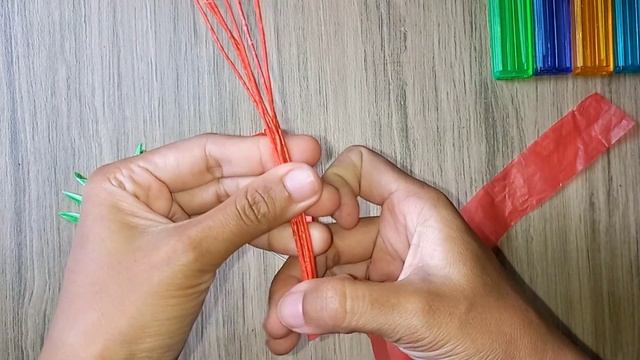 Spider Lily - Tutorial Membuat Bunga Plastik Kresek Terbaru || How to Make Flower Using Plastic Bag смотреть онлайн