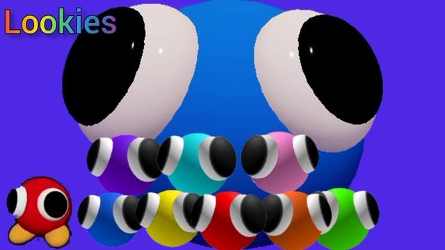 All characters from Rainbow friends 🔴🟠🟡🟢🔵🟣 смотреть онлайн