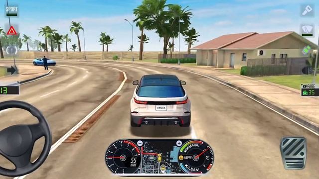 Land Rover 4x4 l Uber Driver l Taxi sim 2020 gameplay смотреть онлайн