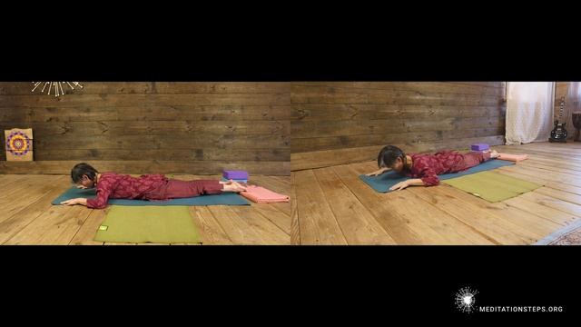 BHUJAUNGASANA | Snake posture смотреть онлайн