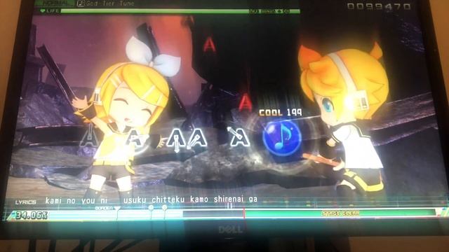 Hatsune Miku: Project DIVA MegaMix - God-Tier Tune (Normal) смотреть онлайн