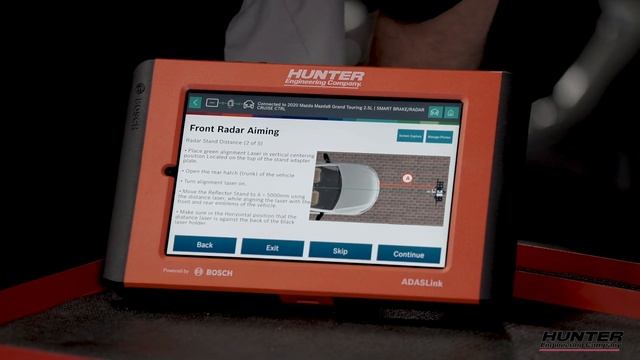 ADAS Calibrations: Mazda Front Radar Calibration