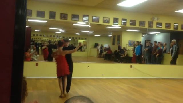 John Carlson & Alina Balayeva - Samba - City Style Tango Grand Opening Aug 12 2015 смотреть онлайн