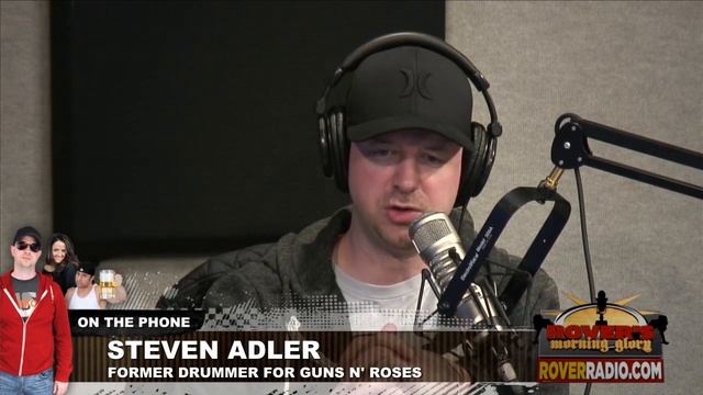 Steven Adler Interviewed by Rover смотреть онлайн