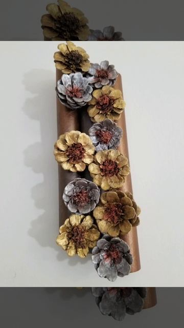 Pine cone crafts | Pinecone wall hanging | Pinecone room decor ideas |#shorts смотреть онлайн