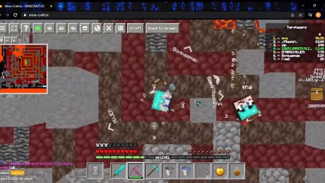 Playing Some Mini Games [Mine-craft.io]