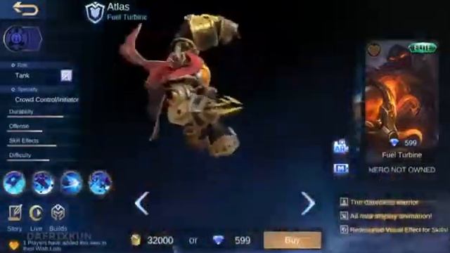 New skin ELITE ATLAS FUEL TURBINE смотреть онлайн