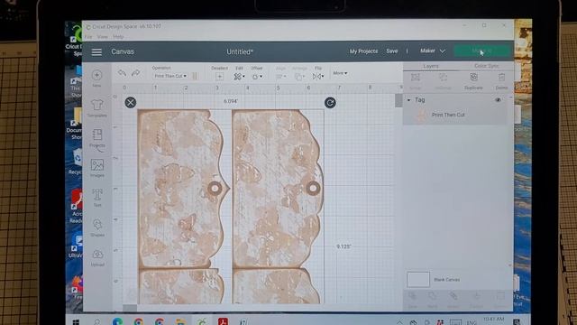 Uploading A Digital PDF Image To Cricut Design Space смотреть онлайн