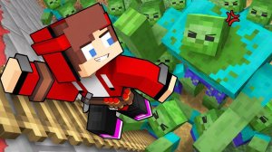 Джей Джей в Зомби Апокалипсисе — Мультик с Персонажами Майнкрафт