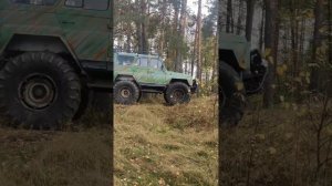 Уаз на шинах низкого давления готов