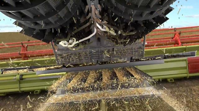 CLAAS LEXION 4D-Reinigung / 2016 / de смотреть онлайн