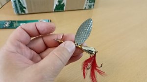 Распаковка посылки с блесной BAT 5108