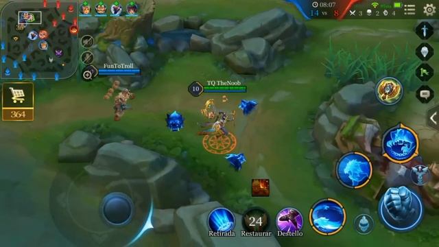 Cuando Arum sale a pasear los enemigos huyen Ranked - Support TeamQueso Arena of Valor смотреть онлайн