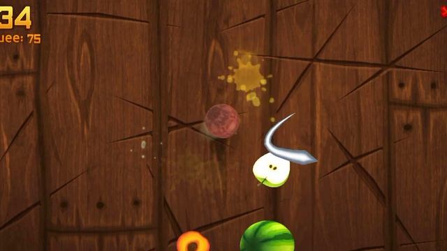 Fruit Ninja - играю в веселую игру смотреть онлайн