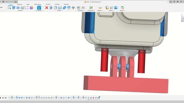 Generative Modeling: Creating a GoPro Holder in Fusion 360 смотреть онлайн