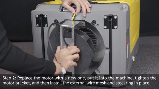 Replace The Motor In Strom SLGR1600X Dehumidifier Smart APP Controller With WIFI - AlorAir