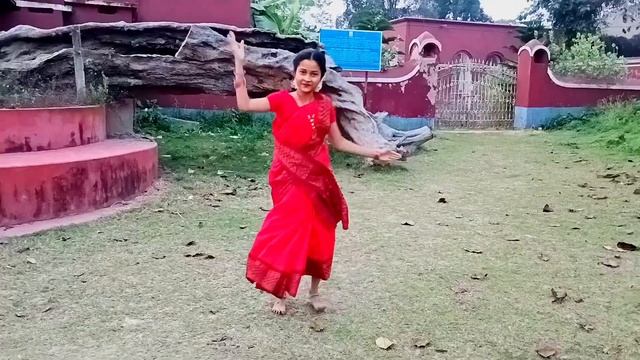 ফাগুনী পূর্ণিমা রাতে||Bhoomi ||Bengali Folk Song || Dance Cover||Taniya||video -45 смотреть онлайн