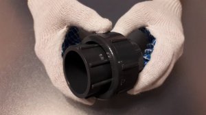 Муфта разъемная американка ПВХ (PVC-U) - клеевой пластиковый фитинг бассейна. Муфта PVC под клей