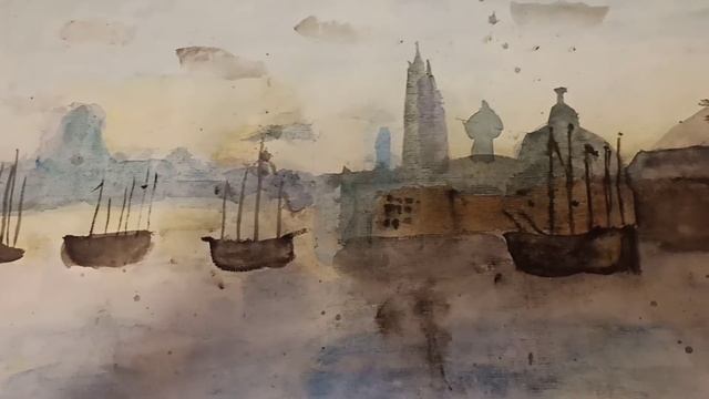 How to paint like Turner： Venice смотреть онлайн