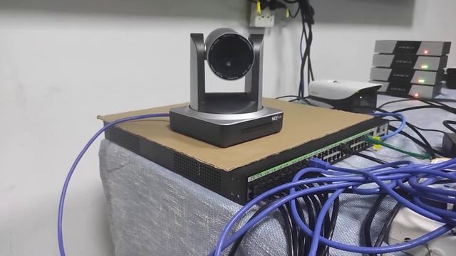 PTZ camera with NDI and POE function смотреть онлайн