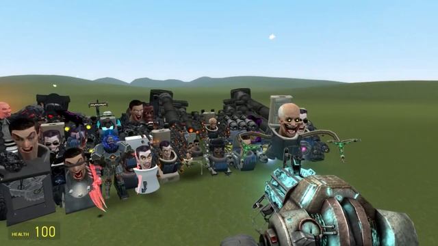 SPEAKER MAN NEON,CAMERA MAN BUTTER,TV MAN SWORLD VS ALL SKIBIDI TOILET BOSSES 1-75 {GARRYS MOD} смотреть онлайн