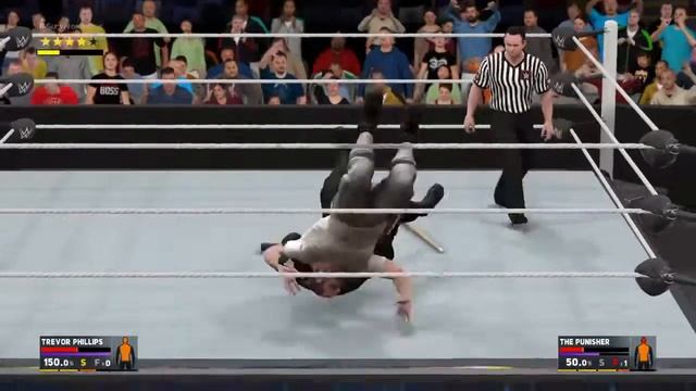 "TREVOR PHILLIPS (Vs) THE PUNISHER" \\ WWE2K17 \\ смотреть онлайн