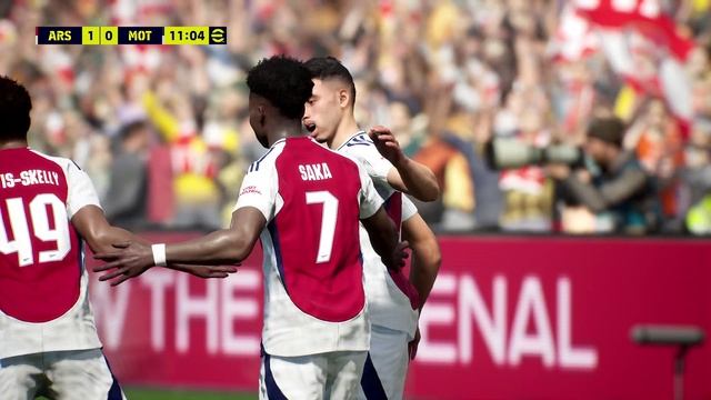 Гол За Букайо Сака В eFootball 2025 смотреть онлайн