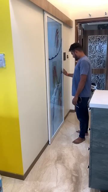 Aluminium Sliding Kitchen Door смотреть онлайн