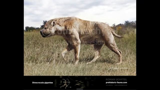 Prehistoric Profiles: Dinocrocuta