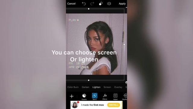 Play VHS edit tutorial ✨ смотреть онлайн