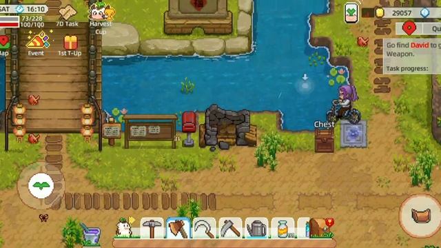 [Harvest Town] The story about Little girl, Peach. Gray Family's Hearts Event смотреть онлайн