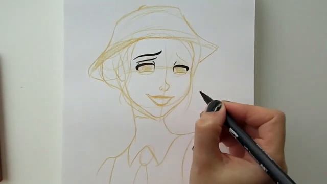 HOW TO DRAW DISNEY #10 - JANE PORTER (TARZAN) смотреть онлайн