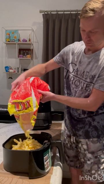 КАРТОШКА ФРИ БЕЗ МАСЛА в Аэрогриле.