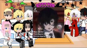 Tokyo revengers react to Mikey as dazai [1/1] •|not original|• AU • [Im alive and sick...]