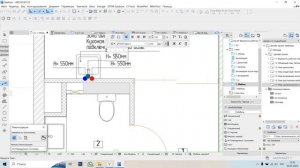 7. План сантехники. Поэтапное создание шаблона в Архикад (Archicad).