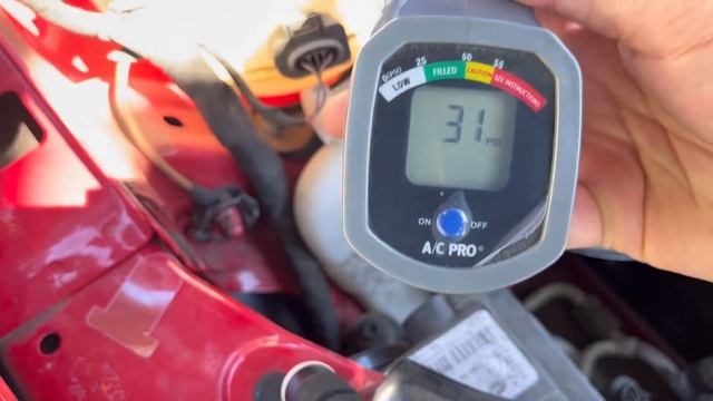 How to recharge VW Jetta A/C system using A/C Pro R134a - DIY смотреть онлайн