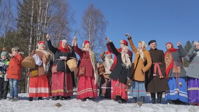 Пасха Христова в «Малых Корелах» смотреть онлайн