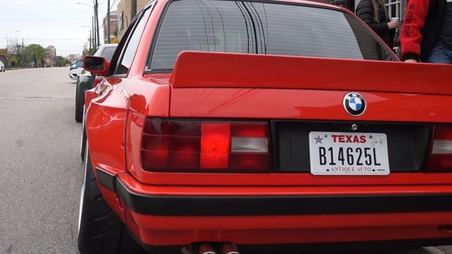 S52 Powered Rocket Bunny e30 - Leaving Catalina Coffee in a hurry смотреть онлайн