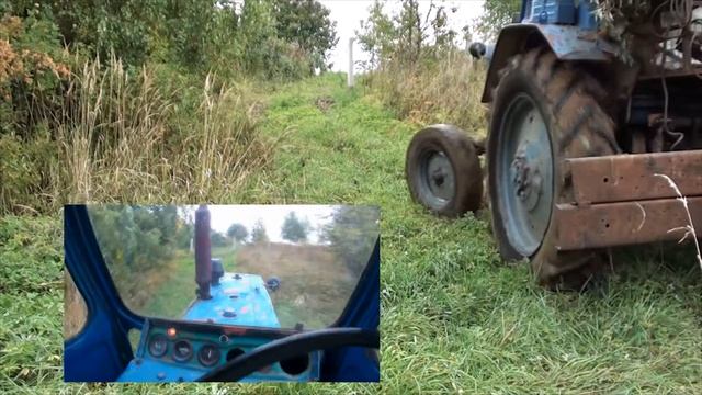 Трактор ЮМЗ-6 в 30градусную горку смотреть онлайн
