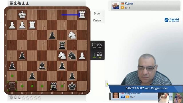 Kingscrusher Banter Blitz Chess – November 18, 2018 смотреть онлайн