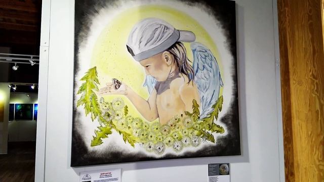 АНГЕЛЫ МИРА.Выставка картин.Как люди представляют ангелов. смотреть онлайн