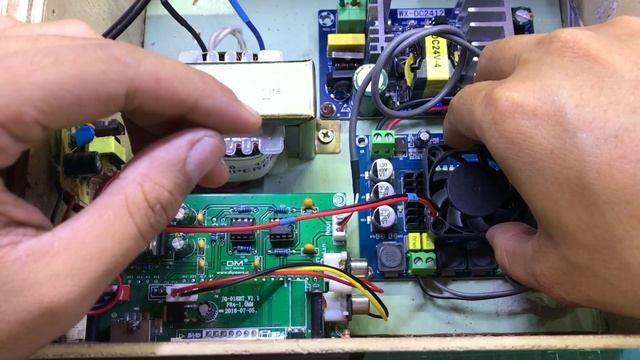 TPA3116D2 150*2 Watts Power Amplifier | NE5532 Pre Amplifier | mp3 Decoder Board | Assembly | DIY | смотреть онлайн