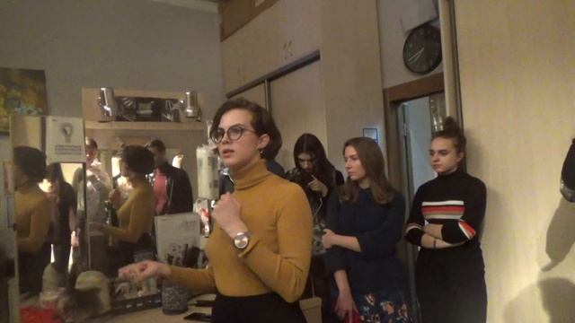Студенческая экскурсия в Электротеатр Станиславский(30.1.20)
