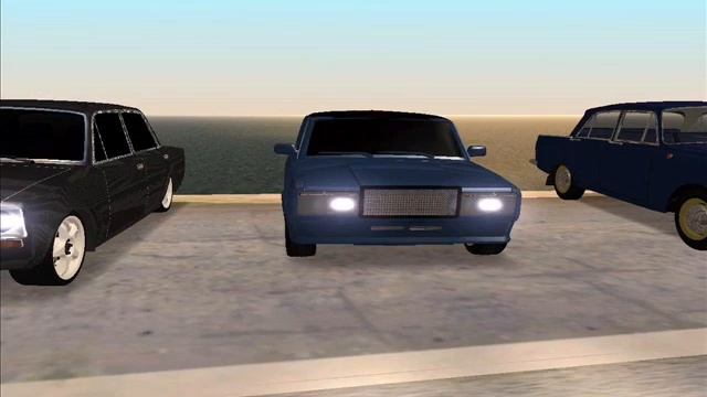 GTA SAN ANDREAS RUSSIAN CARS смотреть онлайн