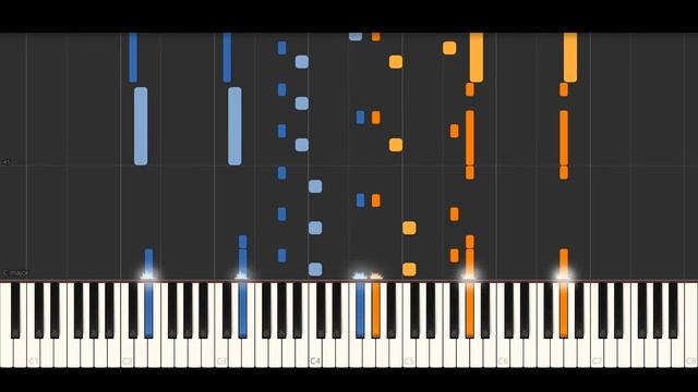 LIEBESTRAUM NO. 3 | Franz Liszt | Piano Tutorial (Synthesia) | FREE Sheet Music смотреть онлайн
