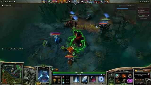 Dota mid tower deny 3 v 1 смотреть онлайн