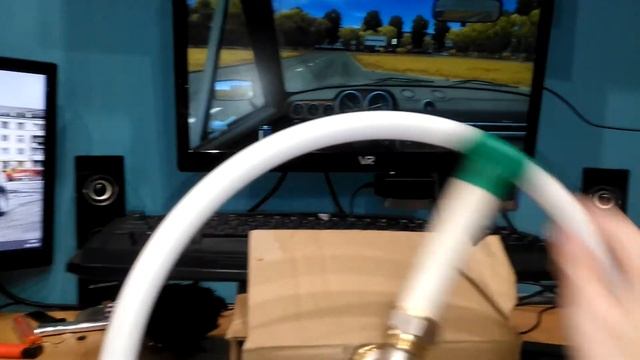 самодельный руль из картона смотреть онлайн