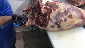 ОБВАЛКА ЗАДНЕЙ ЧАСТИ ГОВЯДИНЫ