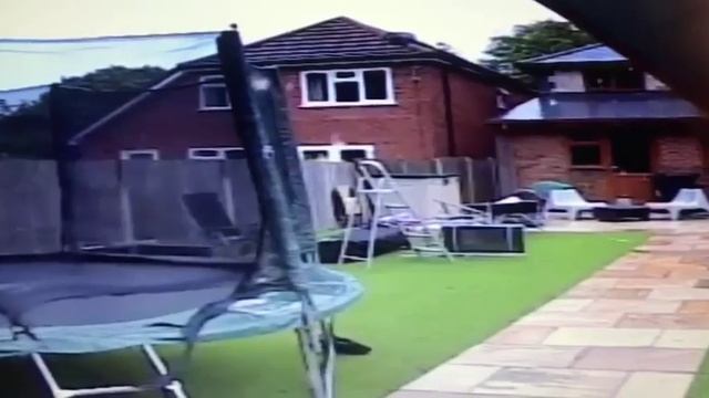 Guy Gets Thrown Out of Fence With Marquee Tent Due to High Force of Wind - 1105961-2 смотреть онлайн